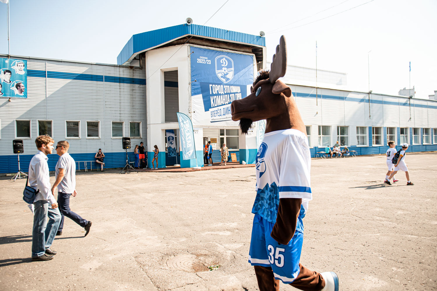 Фоторепортаж матча «Динамо» Вологда vs «Динамо-2»