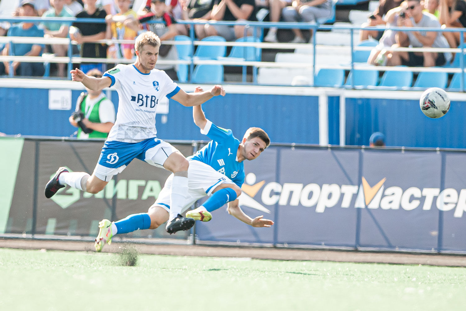 Фоторепортаж матча «Динамо» Вологда vs «Динамо-2»