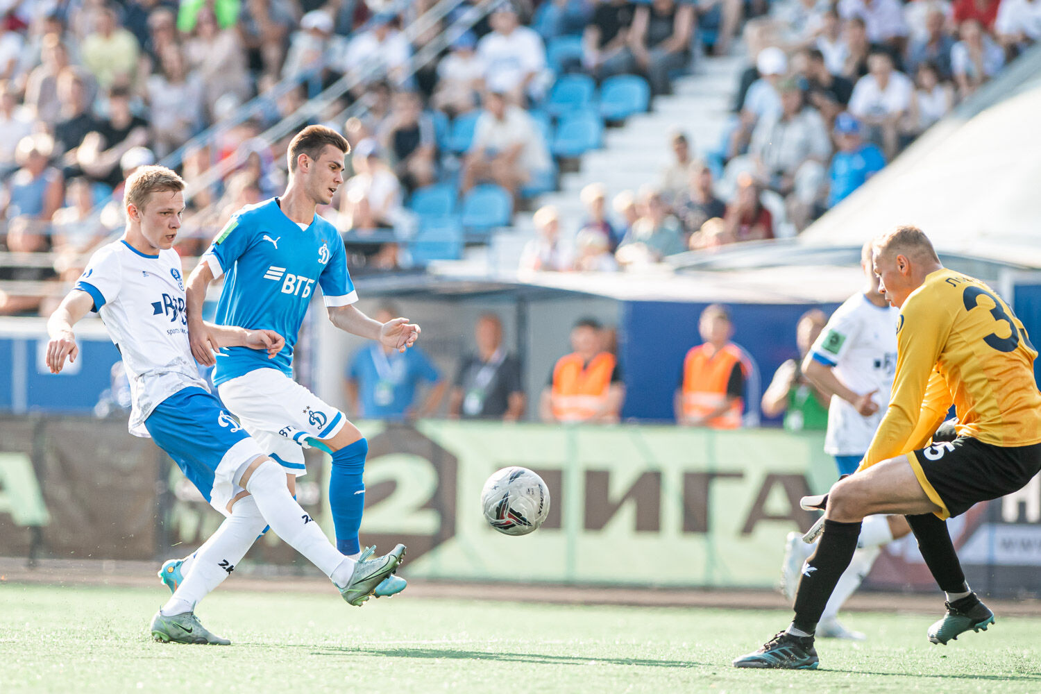 Фоторепортаж матча «Динамо» Вологда vs «Динамо-2»