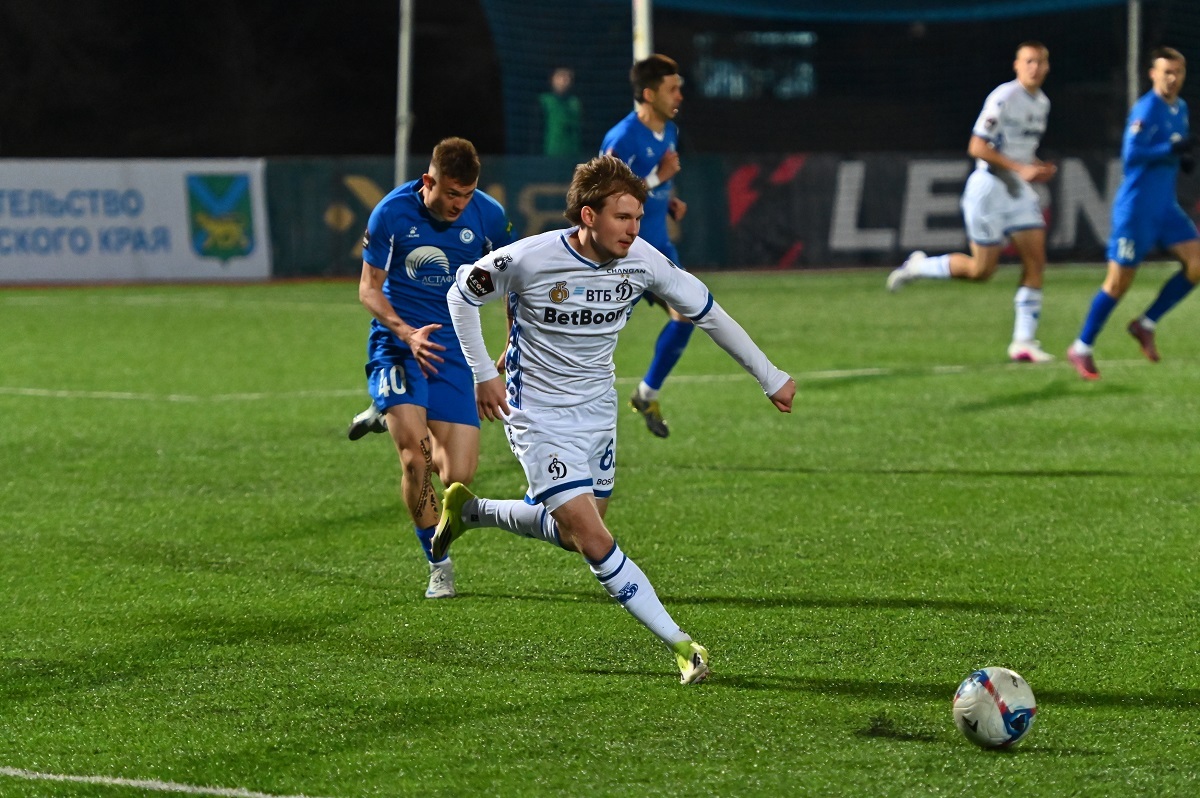 «Динамо-2» сыграло вничью во Владивостоке